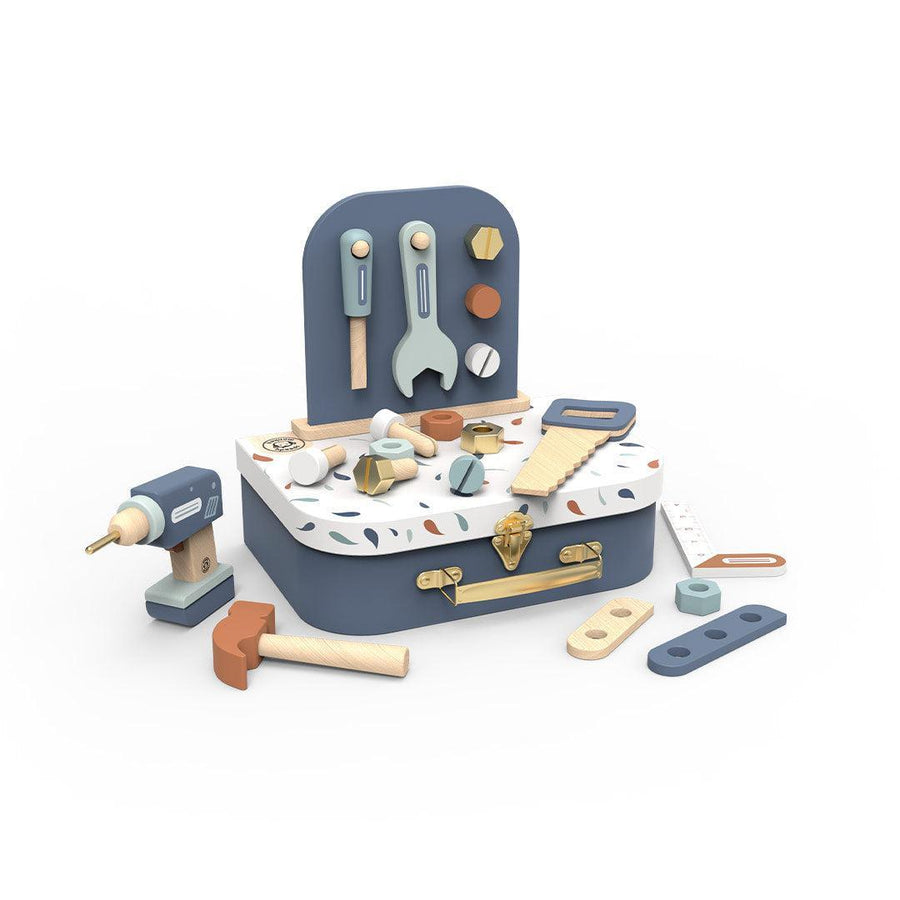 Speedy Monkey Workbench Suitcase-Role Play- | Natural Baby Shower