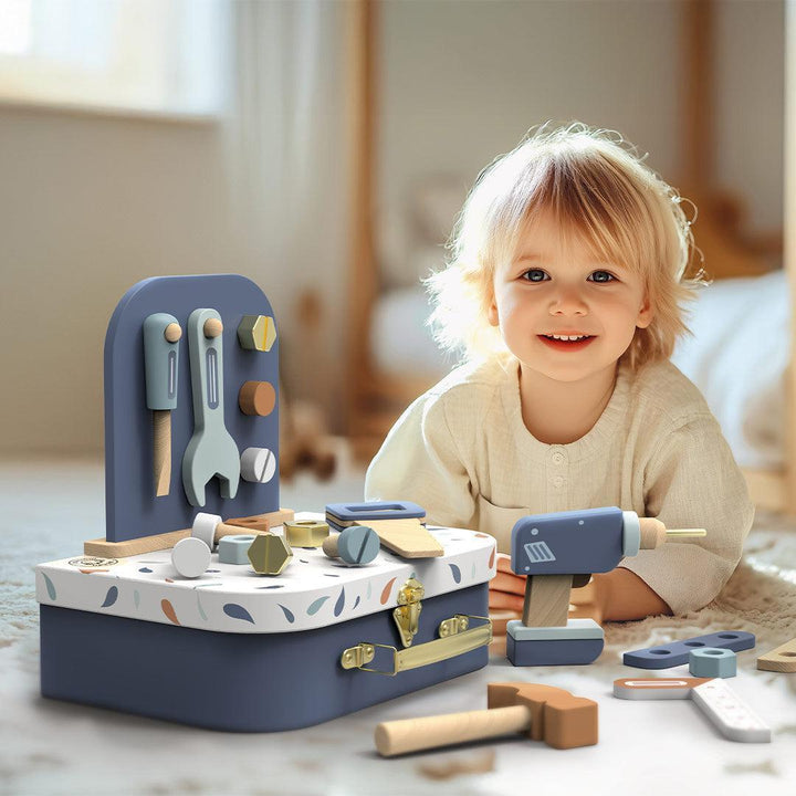 Speedy Monkey Workbench Suitcase-Role Play- | Natural Baby Shower