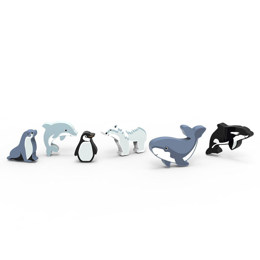 Speedy Monkey World Animals - Artic-Role Play- | Natural Baby Shower