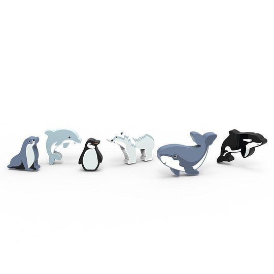 Speedy Monkey World Animals - Artic-Role Play- | Natural Baby Shower
