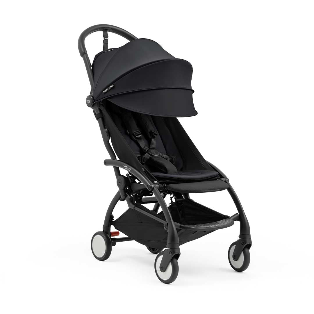Stokke® YOYO5 Stroller - Black-Strollers-Without Newborn Pack- | Natural Baby Shower