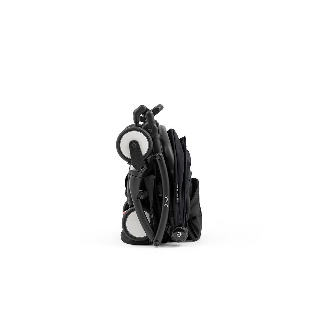 Stokke® YOYO5 Stroller - Black-Strollers-Without Newborn Pack- | Natural Baby Shower