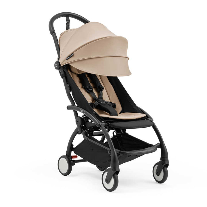 Stokke® YOYO5 Stroller - Taupe-Strollers-Without Newborn Pack- | Natural Baby Shower