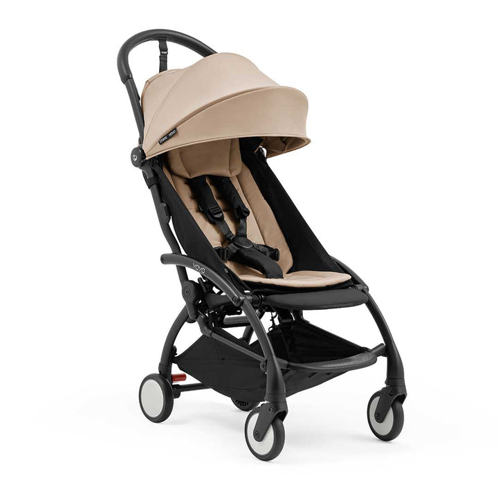 Stokke® YOYO5 Stroller - Taupe-Strollers-Without Newborn Pack- | Natural Baby Shower