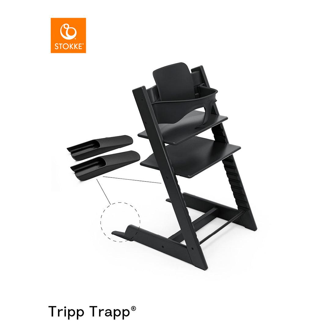 Stokke Tripp Trapp Accessories Bundle - Black - 2024-Highchairs-Black- | Natural Baby Shower