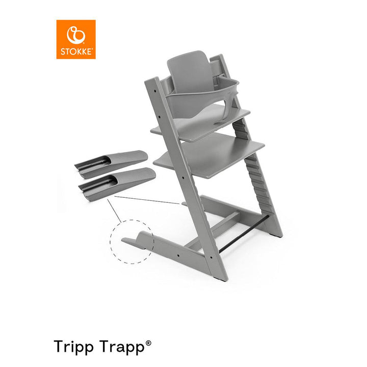 Stokke Tripp Trapp Accessories Bundle - Stormy Grey - 2024-Highchairs-Stormy Grey- | Natural Baby Shower