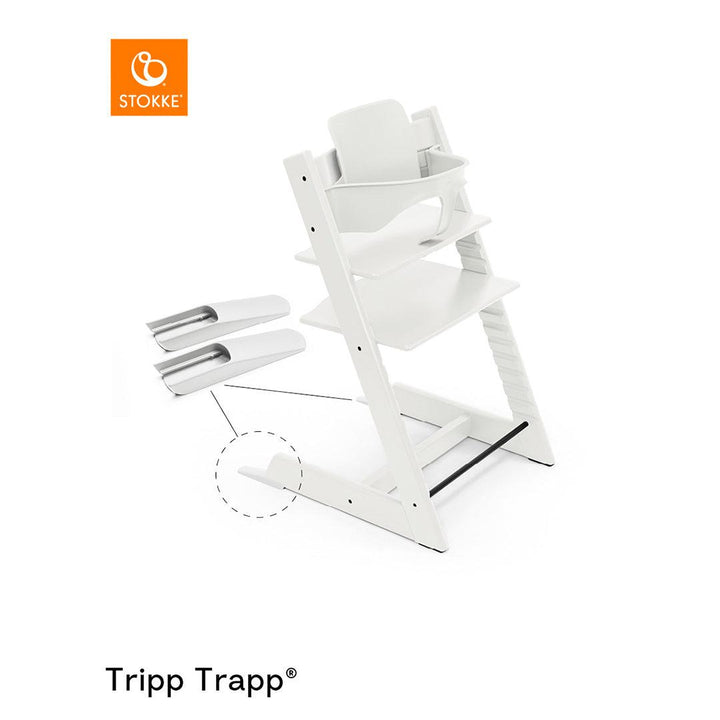 Stokke Tripp Trapp Highchair Ultimate Bundle - White - 2024-Highchairs-White- | Natural Baby Shower