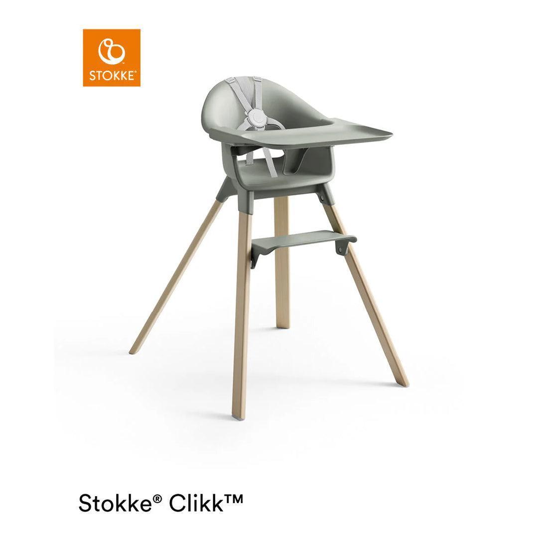Stokke Clikk Highchair - Glacier Green-Highchairs-Glacier Green- | Natural Baby Shower