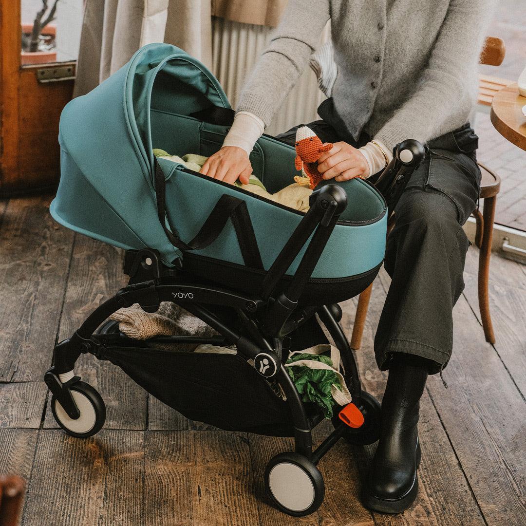 stokke green stroller Stokke® YOYO3 Newborn Shell to Toddler Bundle