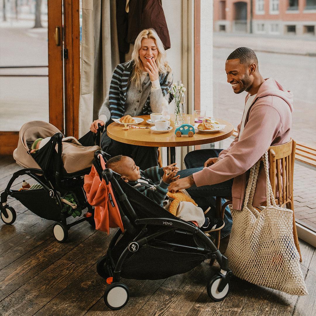 Stokke YOYO3 Newborn Pack to Toddler Bundle-Strollers-Black-Black | Natural Baby Shower