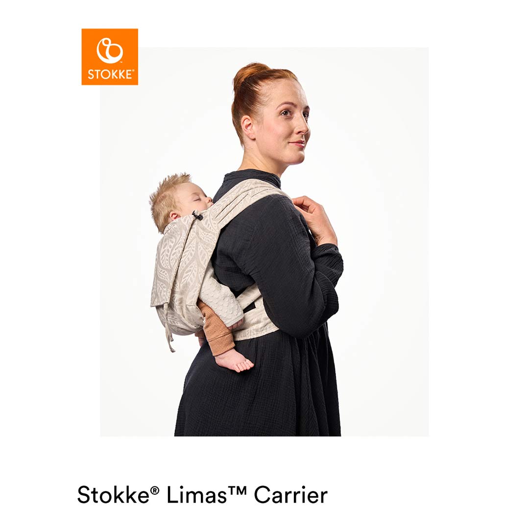 Stokke Limas Carrier - Valerian Beige-Baby Carriers-Valerian Beige OCS- | Natural Baby Shower