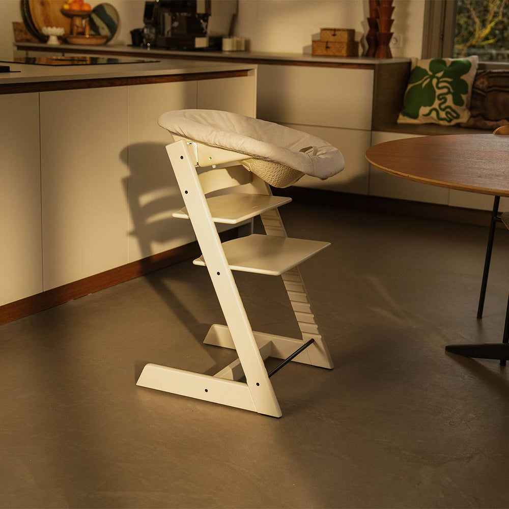 Stokke Tripp Trapp Highchair + Newborn Set-Highchairs-Black-Grey | Natural Baby Shower