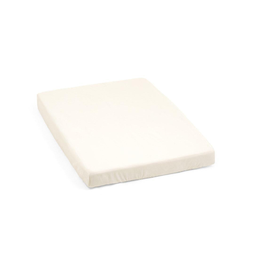 Stokke® Nighti Mini 60x80cm Fitted Sheet - Birch Beige-Sheets- | Natural Baby Shower
