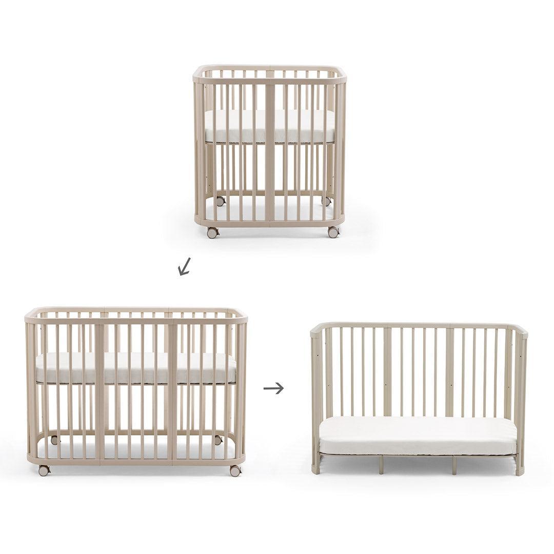 Stokke® Nighti Bed Extension - Vanilla White-Extension Kits- | Natural Baby Shower