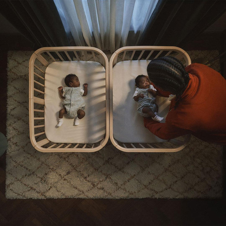 Stokke® Nighti Mini - Vanilla White-Cot Beds- | Natural Baby Shower