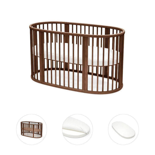 Stokke® Sleepi™ Bed Bundle-Cot Beds-Warm Brown- | Natural Baby Shower