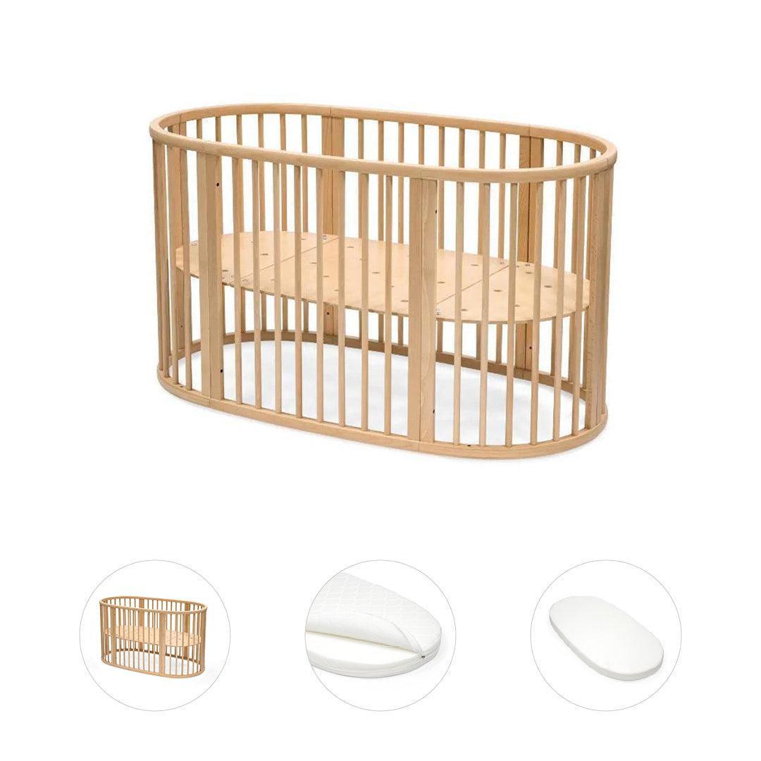 Stokke® Sleepi™ Bed Bundle-Cot Beds-Natural- | Natural Baby Shower