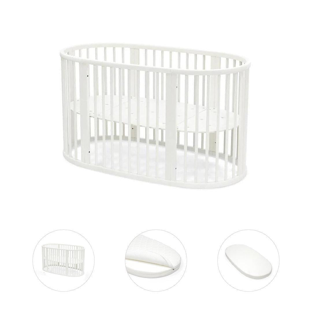 Stokke® Sleepi™ Bed Bundle-Cot Beds-White- | Natural Baby Shower