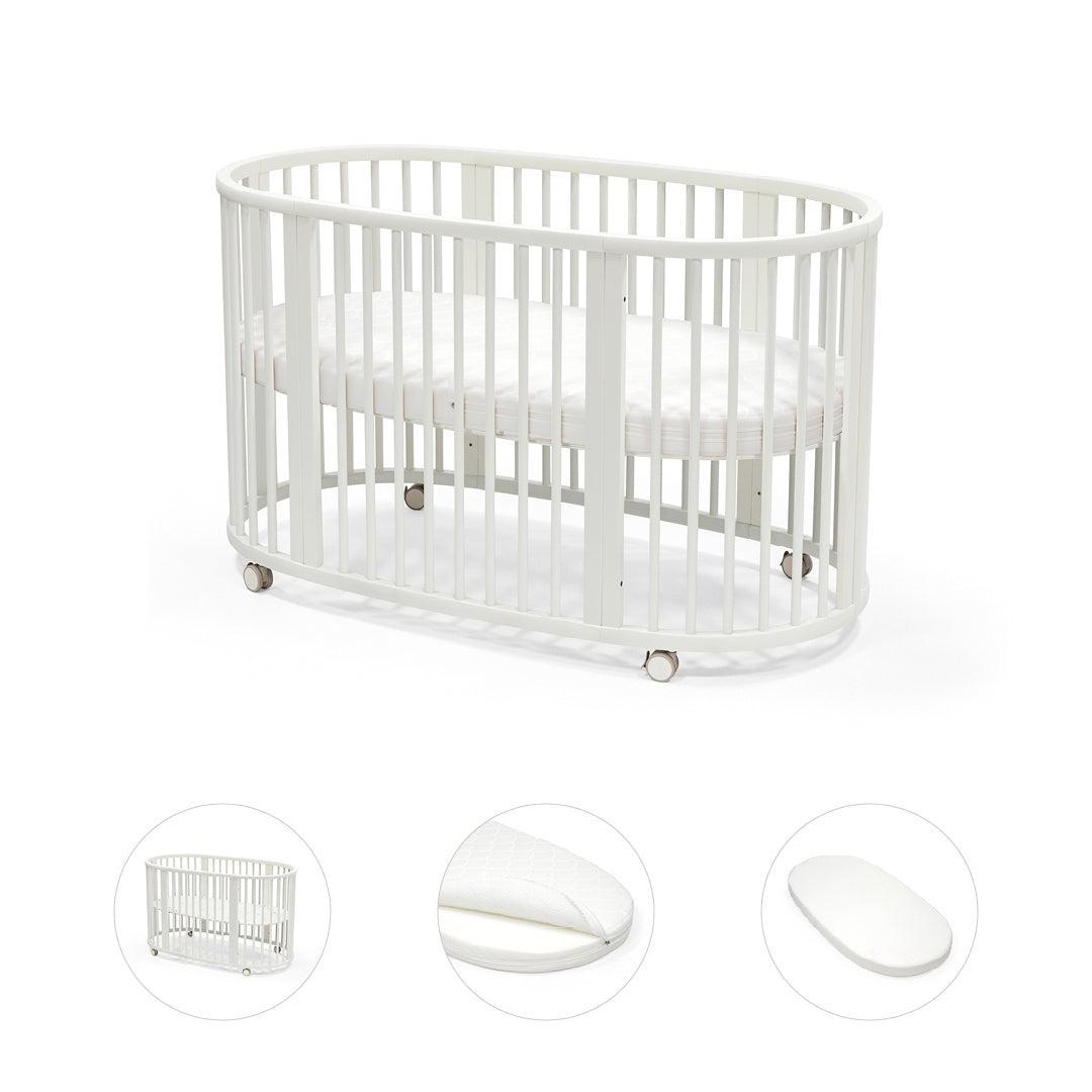 Stokke Sleepi Bed Bundle-Cot Beds-Warm Brown- | Natural Baby Shower