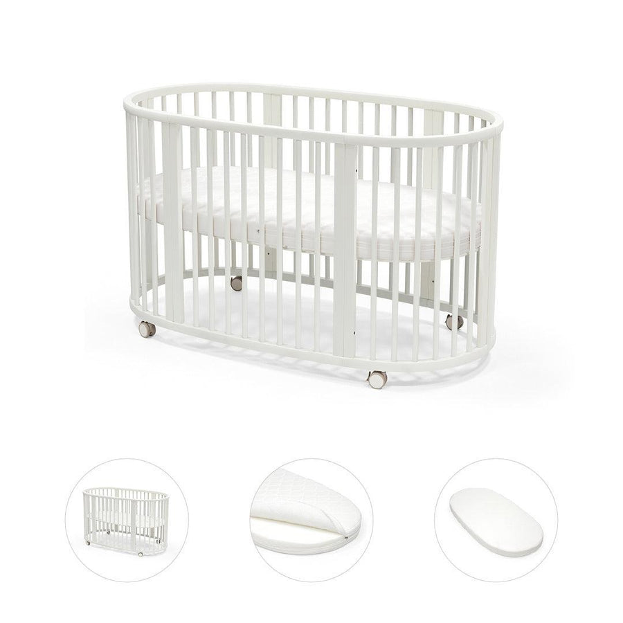 Stokke Sleepi Bed Bundle-Cot Beds-Warm Brown- | Natural Baby Shower