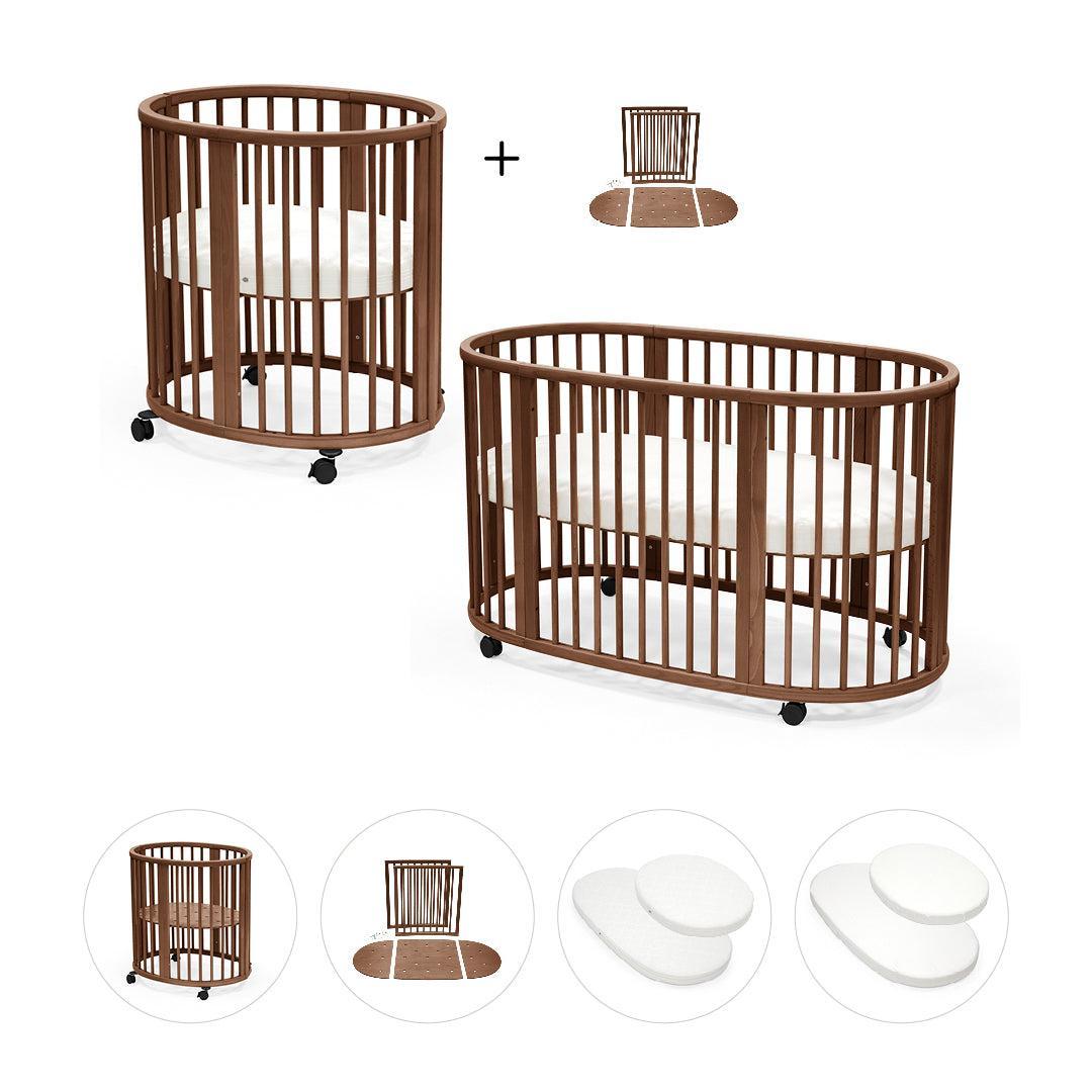 Stokke Sleepi Full Bundle-Cot Beds-Warm Brown- | Natural Baby Shower
