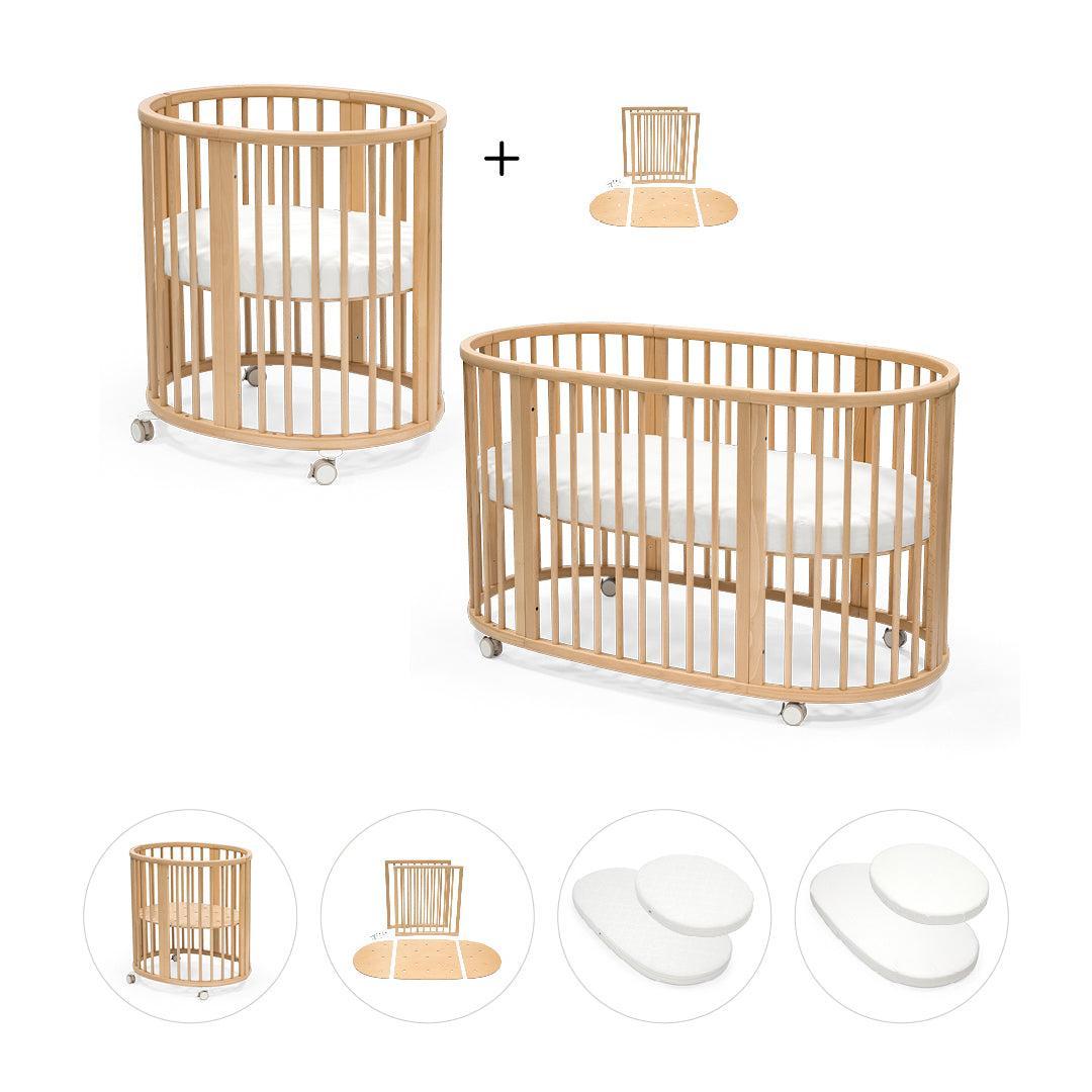 Stokke Sleepi Full Bundle-Cot Beds-Warm Brown- | Natural Baby Shower