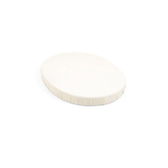 Stokke® Sleepi™ Mini Fitted Sheet - Birch Beige-Sheets-Birch Beige- | Natural Baby Shower