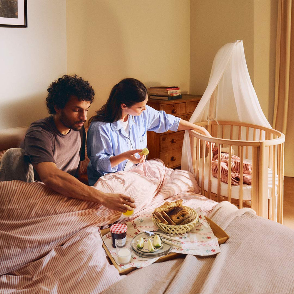 Stokke Sleepi V3 Mini Crib - Natural-Cribs-No Mattress- | Natural Baby Shower