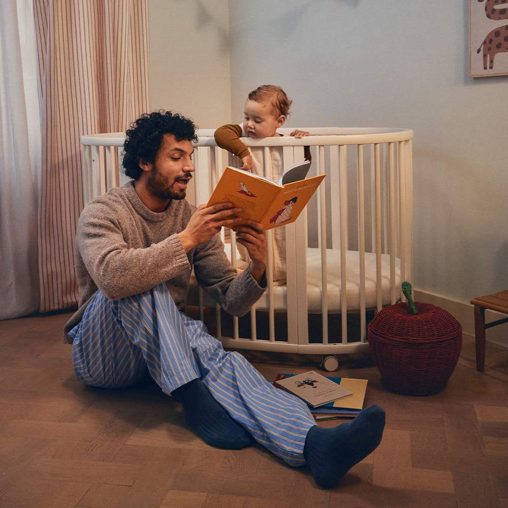 Stokke Sleepi V3 Mini Crib - White-Cribs-No Mattress- | Natural Baby Shower