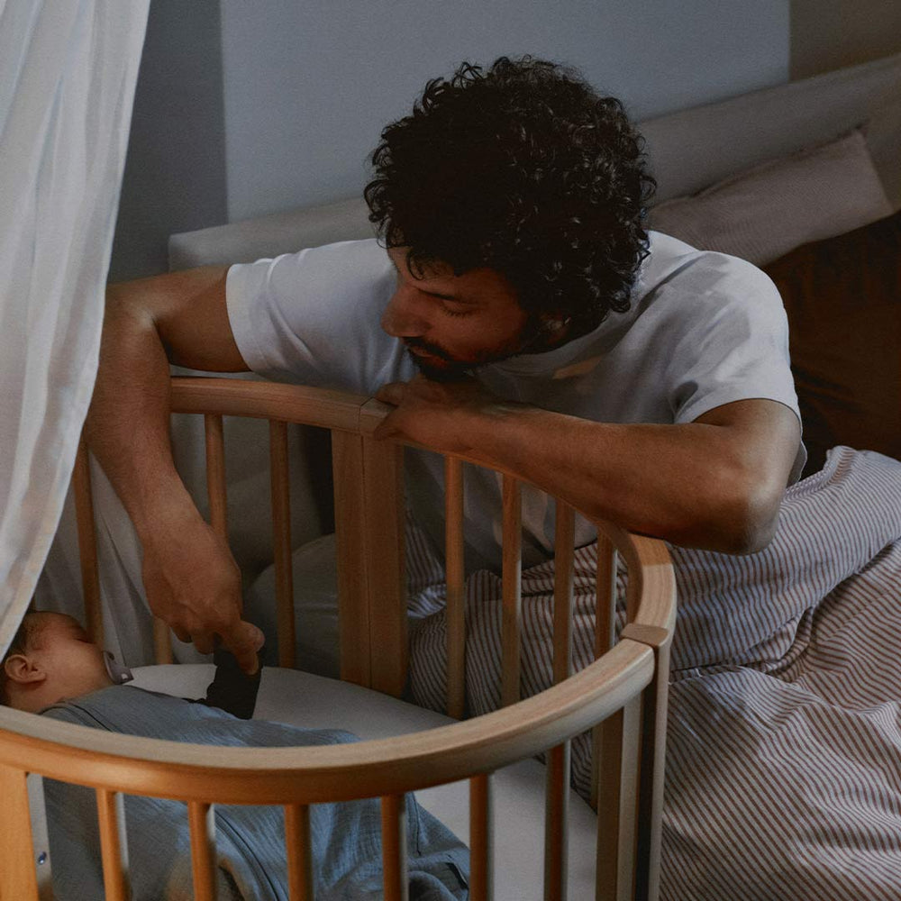 Stokke Sleepi V3 Mini Crib - Natural-Cribs-No Mattress- | Natural Baby Shower
