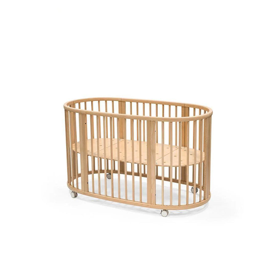 Stokke Sleepi V3 Bed - Natural-Cot Beds-No Mattress- | Natural Baby Shower