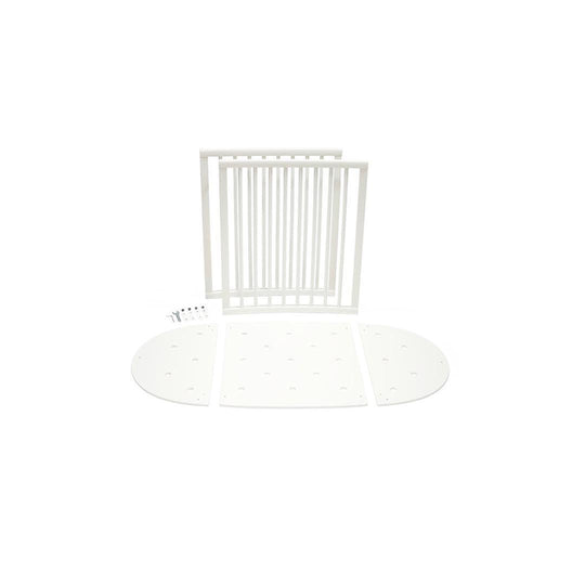 Stokke Sleepi V3 Bed Extension - White-Extension Kits- | Natural Baby Shower