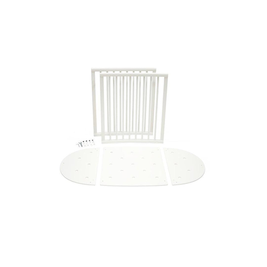 Stokke Sleepi V3 Bed Extension - White-Extension Kits- | Natural Baby Shower