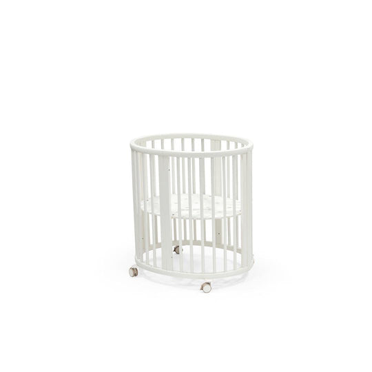 Stokke Sleepi V3 Mini Crib - White-Cribs-No Mattress- | Natural Baby Shower