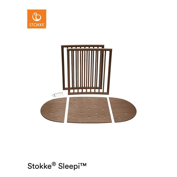 Stokke Sleepi V3 Bed Extension - Warm Brown-Extension Kits-Warm Brown- | Natural Baby Shower
