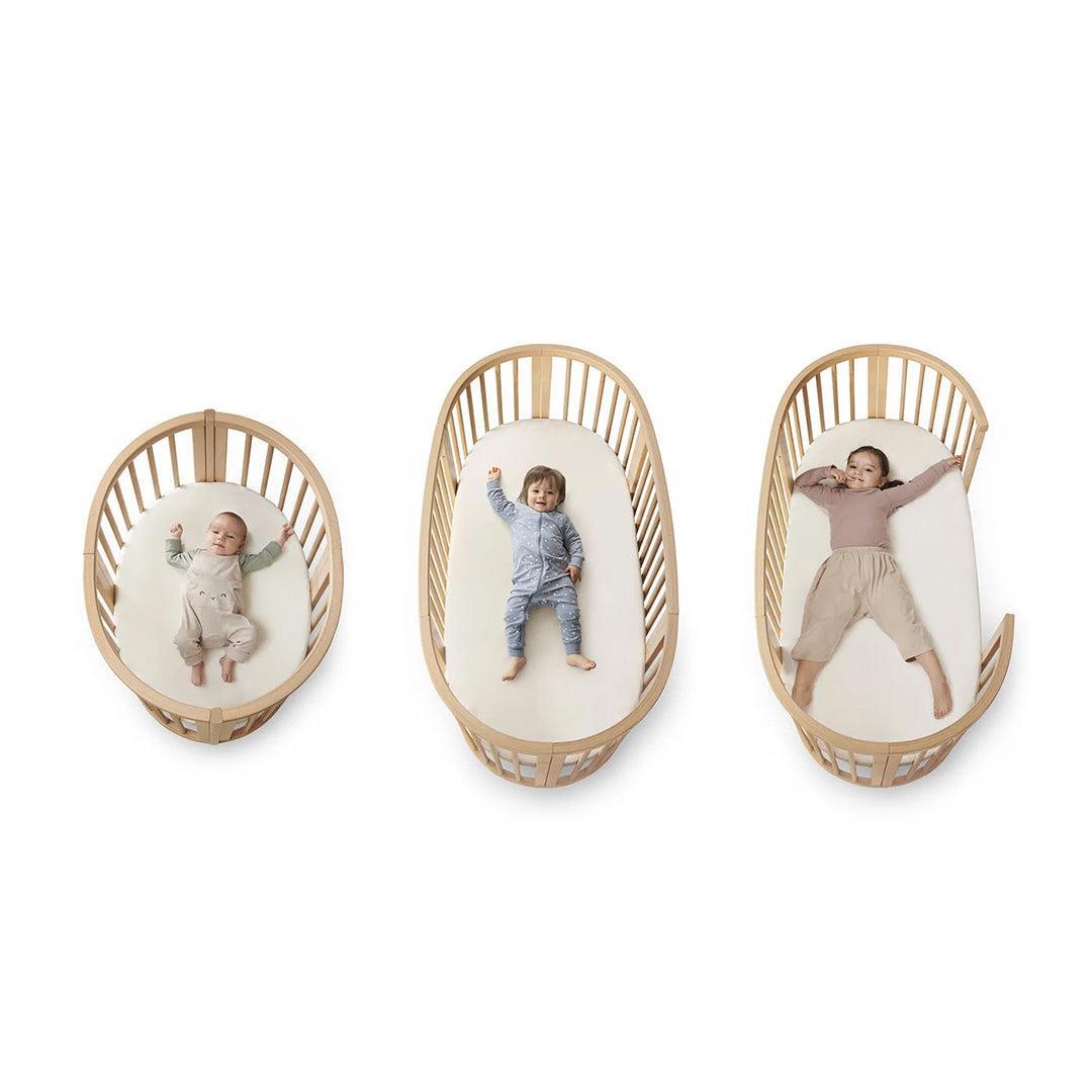 Stokke Sleepi V3 Mini Crib - Warm Brown-Cot Beds-Warm Brown-Crib | Natural Baby Shower