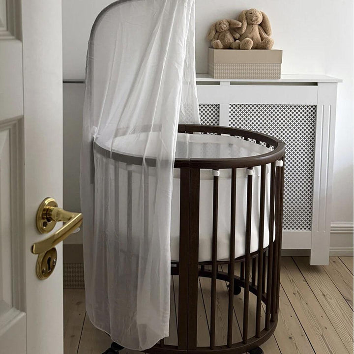 Stokke Sleepi V3 Mini Crib - Warm Brown-Cot Beds-Warm Brown-Crib | Natural Baby Shower