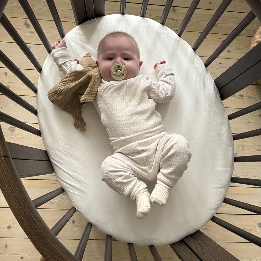 Stokke Sleepi V3 Mini Crib - Warm Brown-Cot Beds-Warm Brown-Crib | Natural Baby Shower