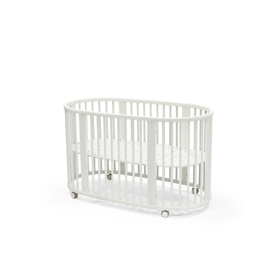 Stokke Sleepi V3 Bed - White-Cot Beds-No Mattress- | Natural Baby Shower