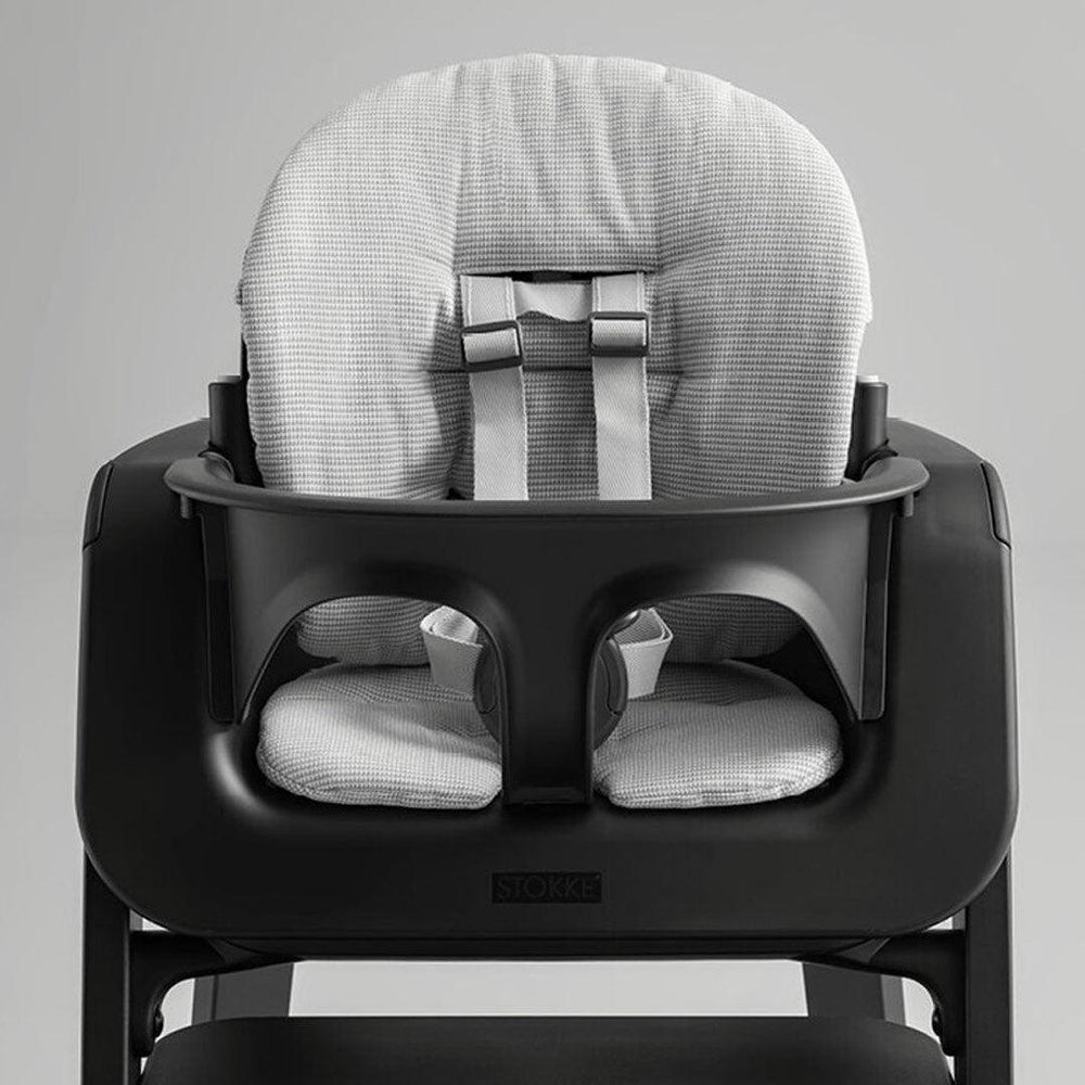 Stokke Steps Chair Baby Set Cushion - Nordic Grey-Highchair Accessories- | Natural Baby Shower