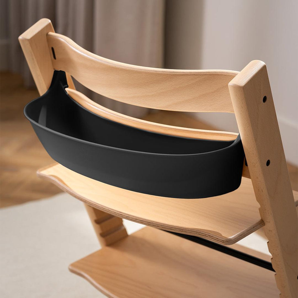 Stokke Tripp Trapp Storage - Black-Highchair Accessories-Black- | Natural Baby Shower