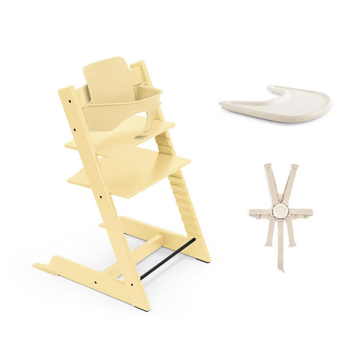 Stokke Tripp Trapp Accessories Bundle-Highchairs-Lemon Yellow- | Natural Baby Shower