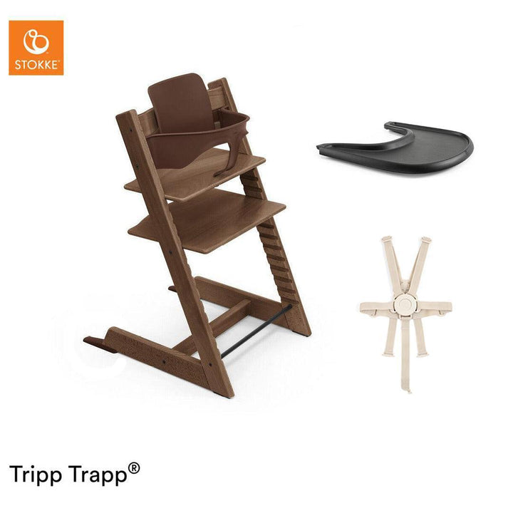 Stokke Tripp Trapp Accessories Bundle-Highchairs-Warm Brown- | Natural Baby Shower