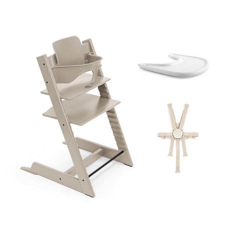 Stokke Tripp Trapp Accessories Bundle-Highchairs-Cashmere Grey- | Natural Baby Shower