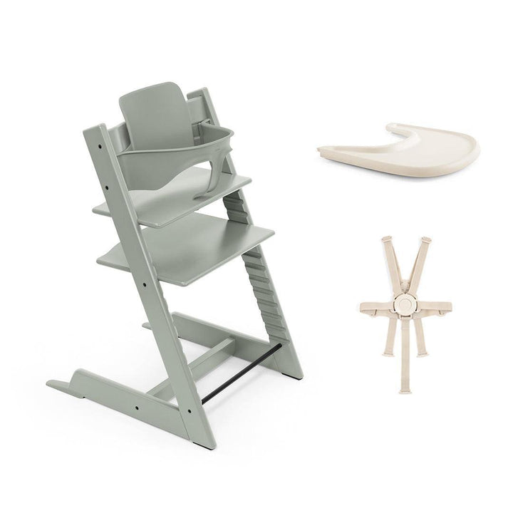 Stokke Tripp Trapp Accessories Bundle-Highchairs-Glacier Green- | Natural Baby Shower