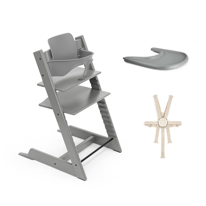 Stokke Tripp Trapp Accessories Bundle-Highchairs-Storm Grey- | Natural Baby Shower