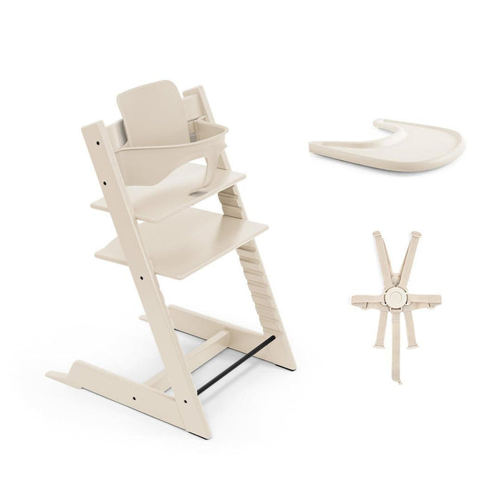 Stokke Tripp Trapp Accessories Bundle-Highchairs-Vanilla White- | Natural Baby Shower