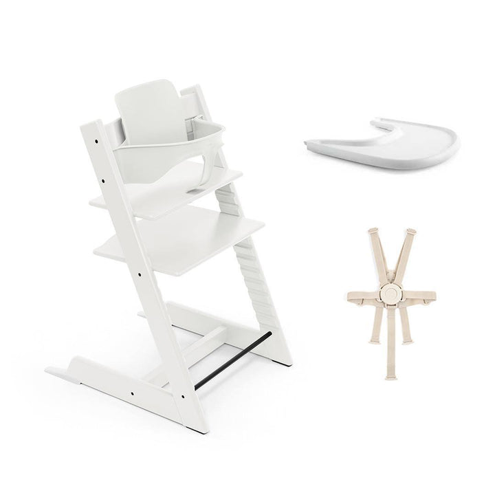 Stokke Tripp Trapp Accessories Bundle-Highchairs-White- | Natural Baby Shower