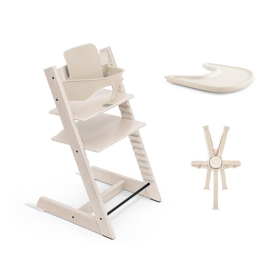 Stokke Tripp Trapp Accessories Bundle-Highchairs-Whitewash- | Natural Baby Shower
