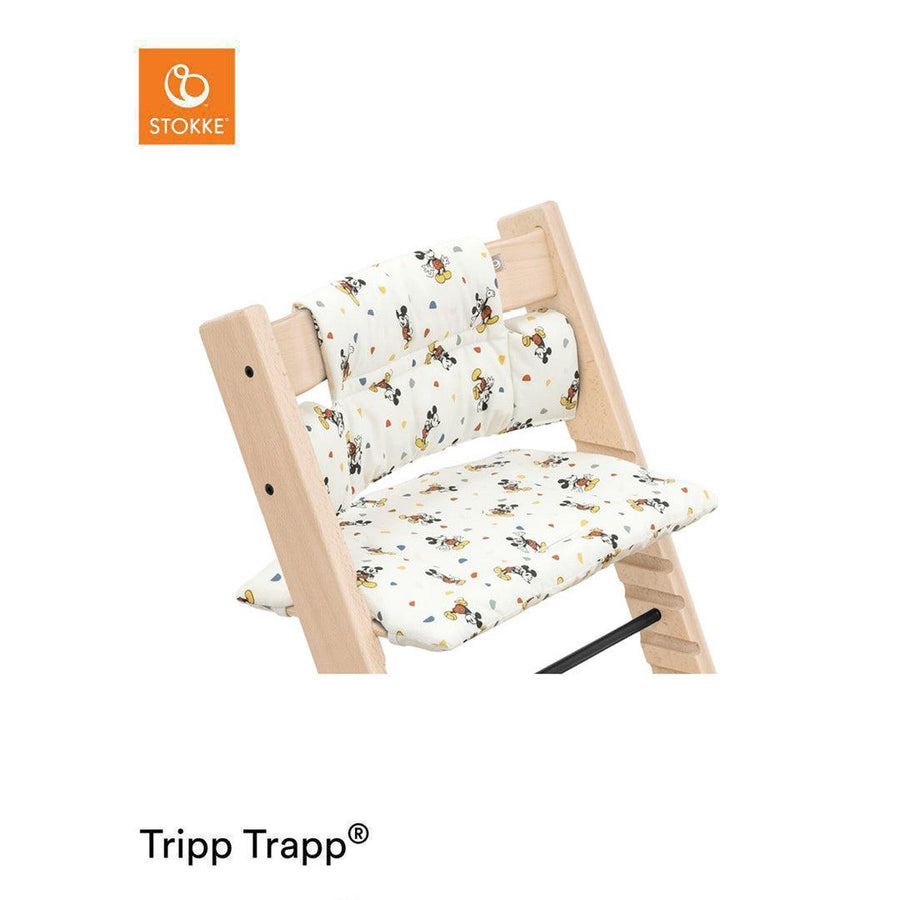 Stokke Tripp Trapp Classic Cushion - Mickey Celebration-Highchair Accessories-Mickey Celebration- | Natural Baby Shower